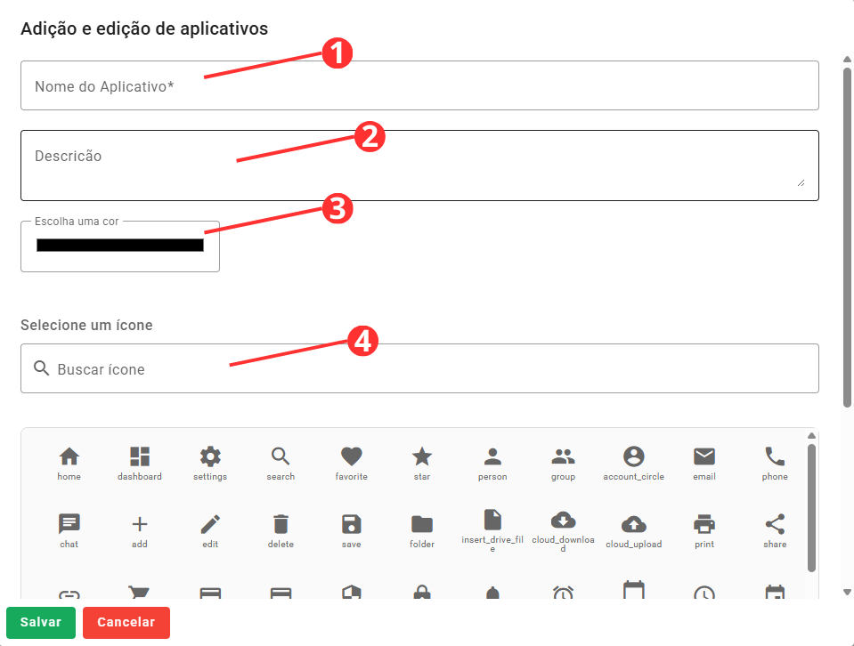 criar painel criar painel