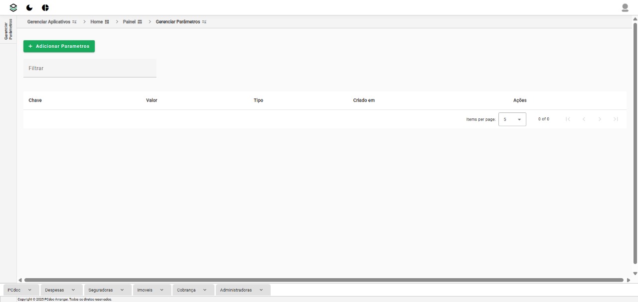 parametros parametros